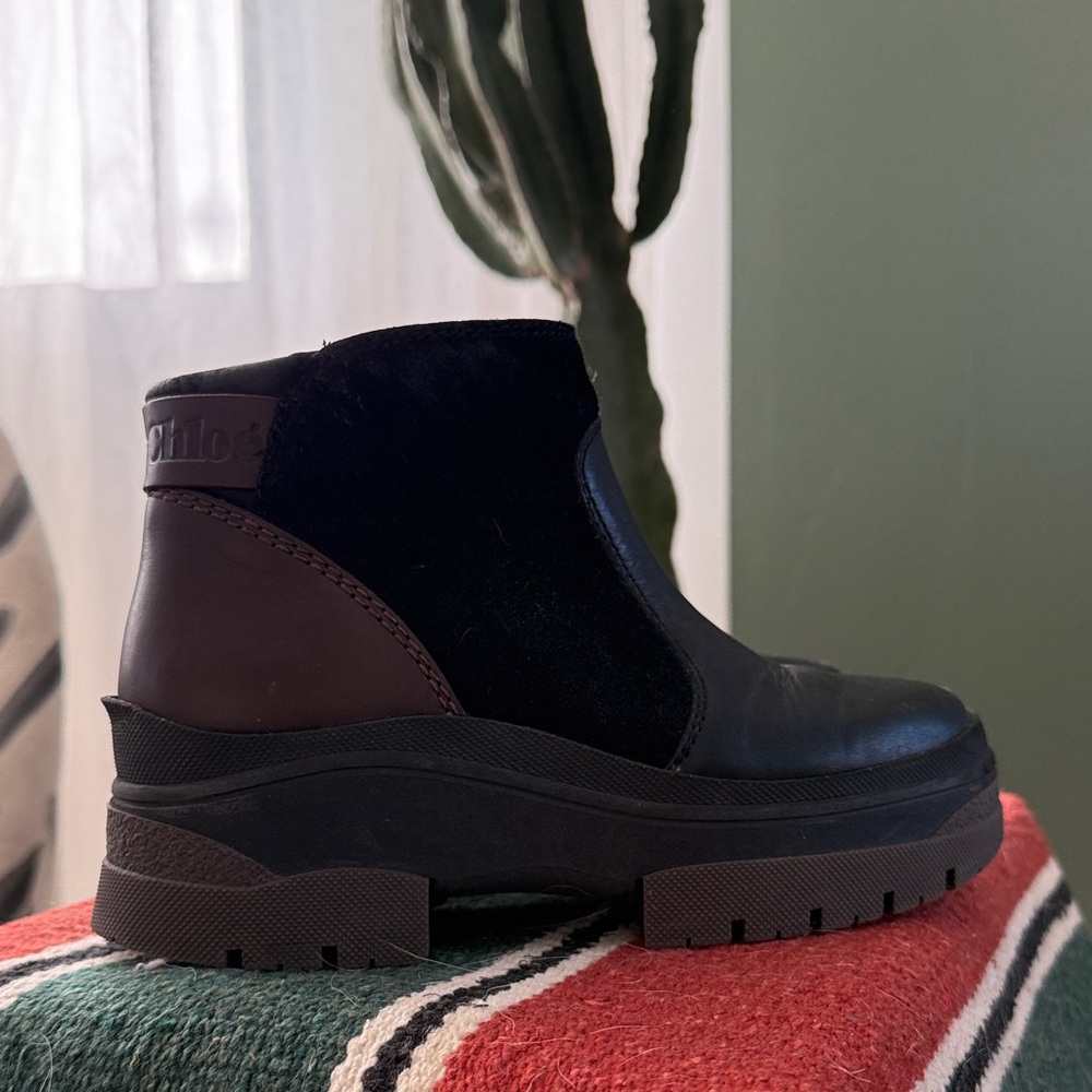 See By Chloe Rugged Ankle Boots